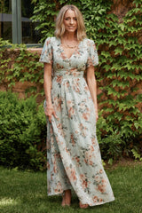 Ardley Maxi Dress | Baltic Born Sage Floral