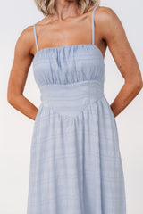 Mikayla Textured Tank Dress | Baltic Born Light Blue