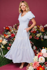 Carrington Maxi Dress | Baltic Born Light Blue