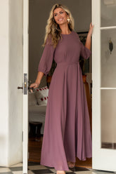 Rebecca Maxi Dress | Baltic Born Vintage Plum