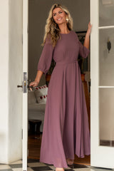 Rebecca Maxi Dress | Baltic Born Vintage Plum
