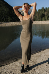 Kade Bodycon Tank Dress | Baltic Born Olive