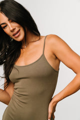 Kade Bodycon Tank Dress | Baltic Born Olive