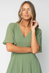 Valetta Maxi Dress | Baltic Born Olive