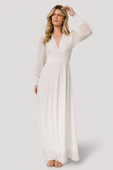 Olivia Maxi Dress | Baltic Born White