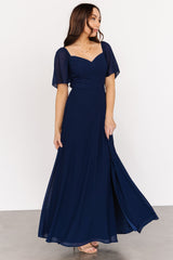 Sierra Sweetheart Maxi Dress | Baltic Born Navy