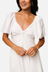 Indie Back Tie Dress | Baltic Born Off White