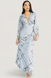 Beckham Maxi Dress | Baltic Born Light Blue Floral