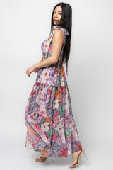 Anita Maxi Dress | Baltic Born Lavender Multi Print