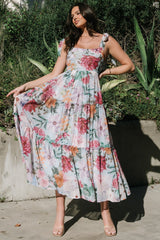 Anita Maxi Dress | Baltic Born Light Blue Multi Floral