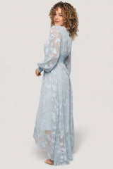 Daniella High Low Maxi Dress | Baltic Born Light Blue