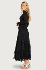 Demi Sweater Tulle Dress | Baltic Born Black