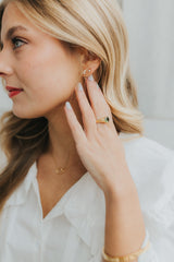 The Maddie Ring in Emerald | Baltic Born