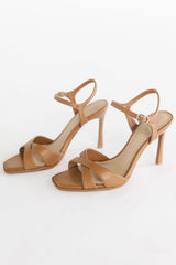 Catiana Crisscross Band Stilleto Heel | Baltic Born Tan