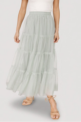 Galena Tulle Skirt | Baltic Born Light Sage
