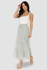 Galena Tulle Skirt | Baltic Born Light Sage