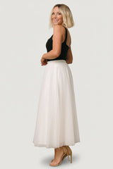 Mila Tulle Skirt | Baltic Born Cream
