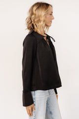 Westminster Satin Top | Baltic Born Black