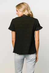 Zara Lace Top | Baltic Born Black