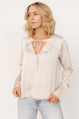 Westminster Satin Top | Baltic Born Pearl