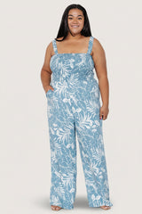 Keely Tank Jumpsuit | Baltic Born Blue Print