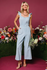Madison Denim Jumpsuit | Baltic Born Blue