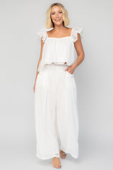 Bettie Shirt + Pants Set | Baltic Born Off White