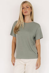 Elliot Relaxed Tee | Baltic Born Sage