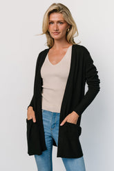 Edison Cardigan | Baltic Born Black