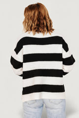 Cervinia Knit Sweater | Baltic Born Cream + Black