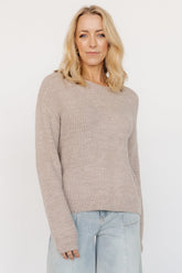 Viola Tie Back Sweater | Baltic Born Natural