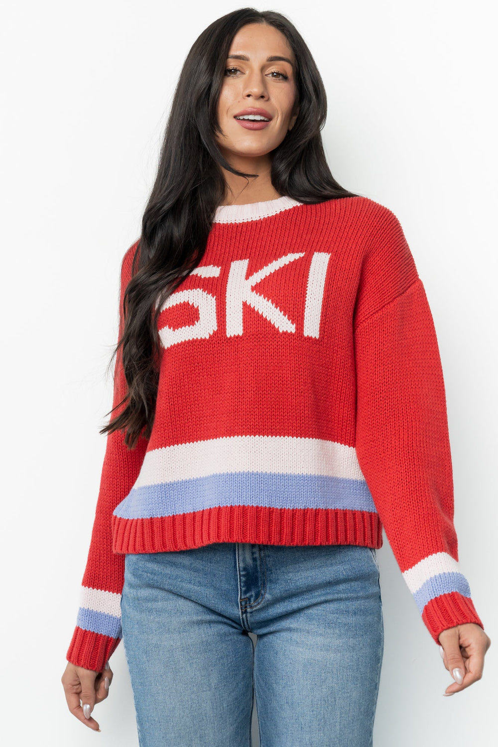 Ski Sweater | Baltic Born Red Multi