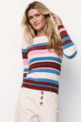 Milwaukee Striped Sweater | Baltic Born Orchid Multi