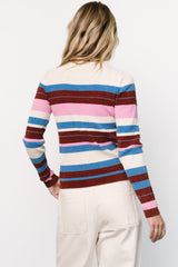 Milwaukee Striped Sweater | Baltic Born Orchid Multi