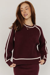Ava Knit Sweater | Baltic Born Wine