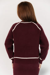Ava Knit Sweater | Baltic Born Wine