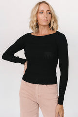 Bren Sweater Top | Baltic Born Black