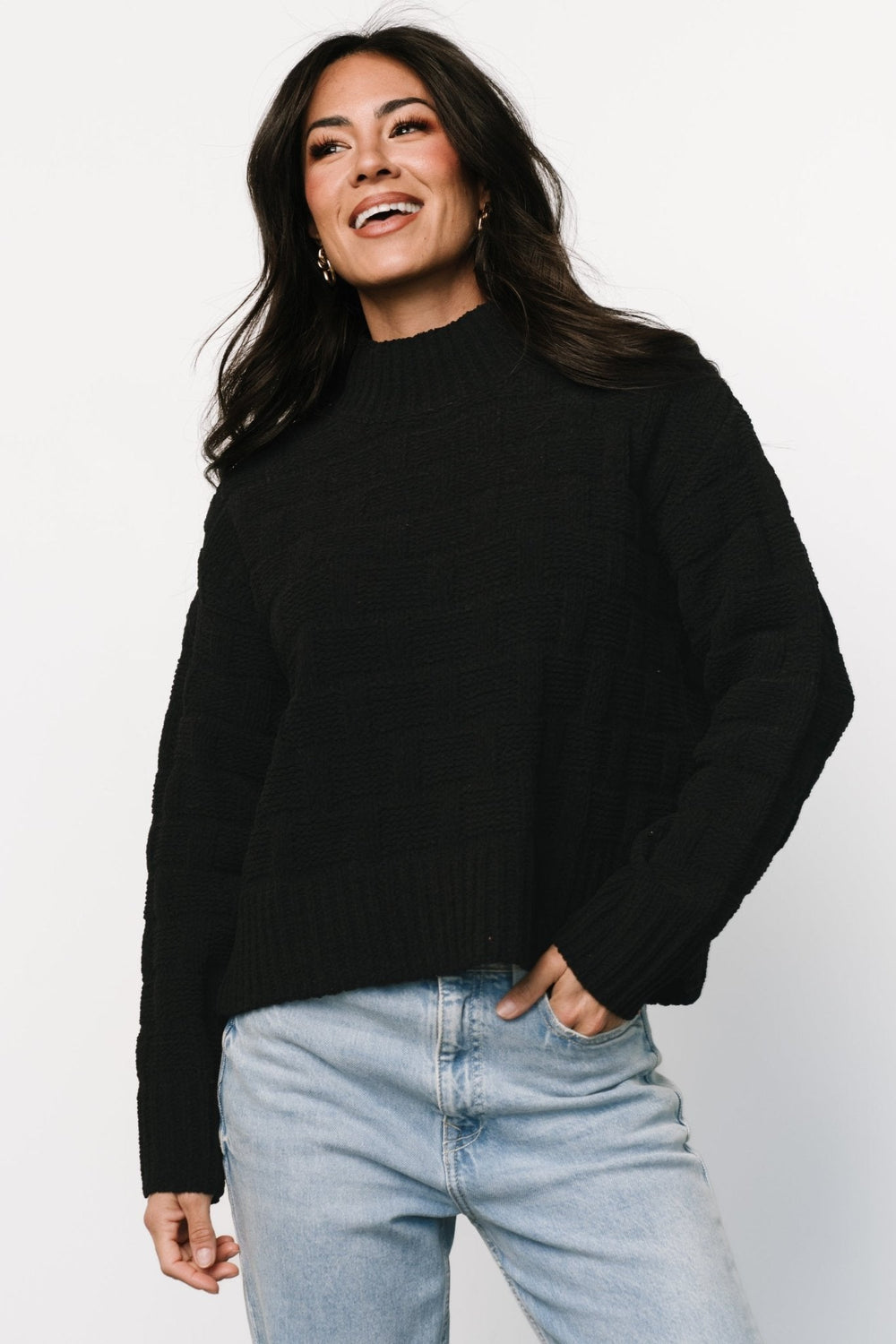 Stetson Knit Sweater | Baltic Born Black