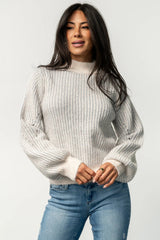 Vanessa Sweater | Baltic Born Natural + Blue Stripe