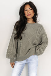Mona Knit Sweater | Baltic Born Olive