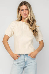 Linden Sweater Top | Baltic Born Ivory