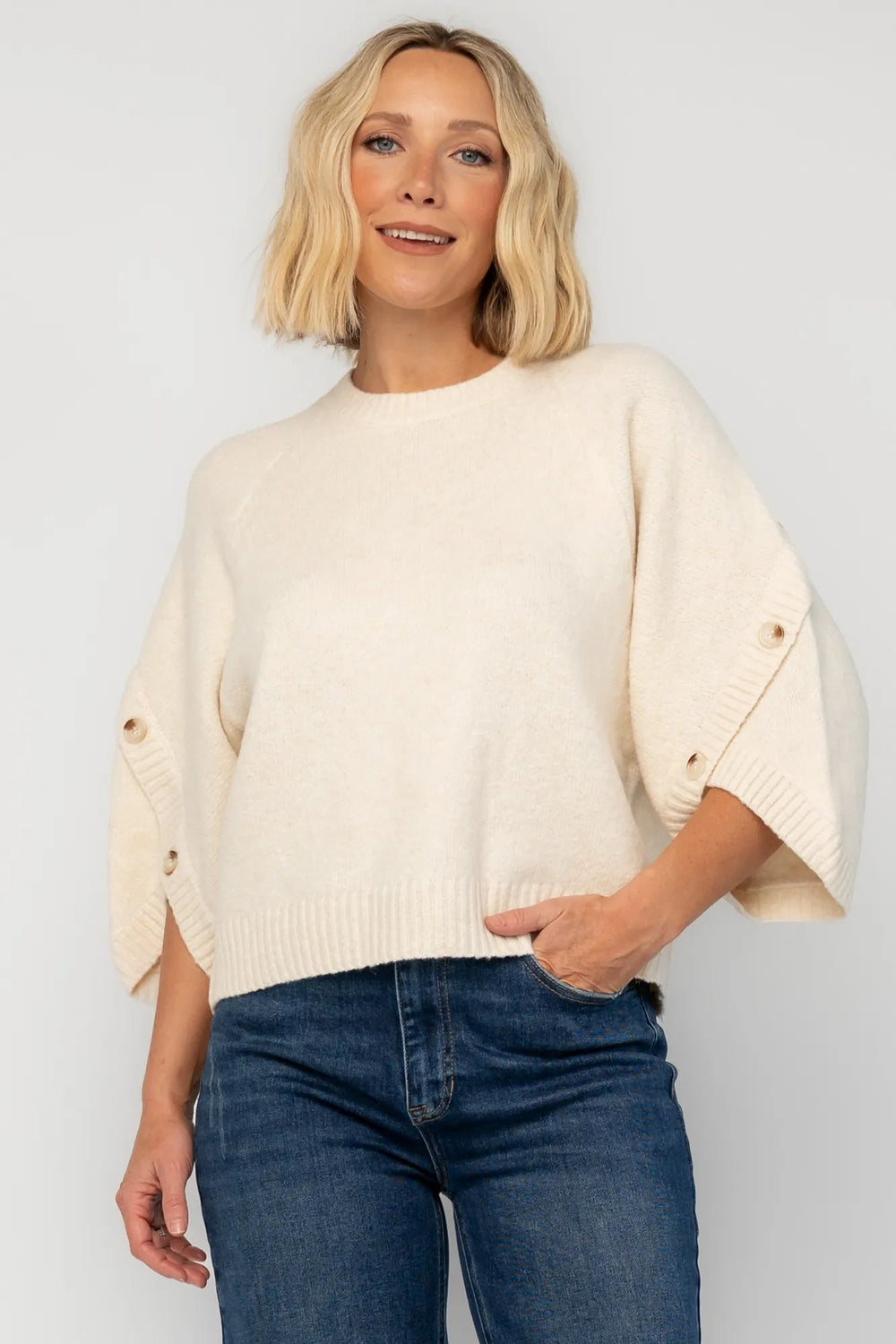 Riverside Knit Sweater | Baltic Born Cream