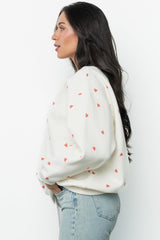 Lovestruck Sweatshirt | Baltic Born Cream + Red