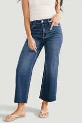 Kirby High Rise Wide Leg Jeans | Baltic Born Dark Wash