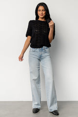Riley Mid Rise Relaxed Fit Jeans | Baltic Born Light Wash