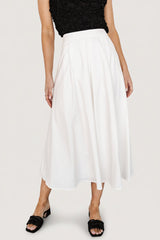 Katie Pleated Midi Skirt | Baltic Born Off White