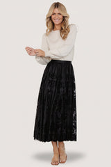 Palini Velvet Skirt | Baltic Born Black