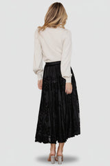 Palini Velvet Skirt | Baltic Born Black