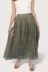Cyra Midi Skirt | Baltic Born Sage