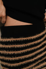 Mitzi Knit Midi Skirt | Baltic Born Black + Camel
